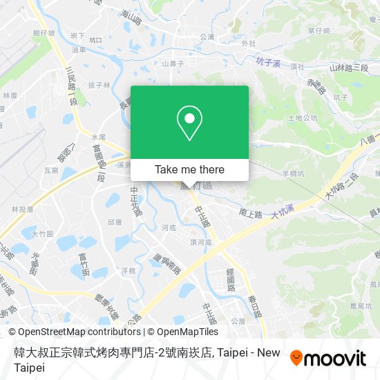 韓大叔正宗韓式烤肉專門店-2號南崁店地圖