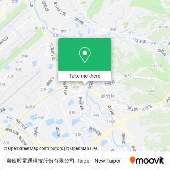 自然興電通科技股份有限公司 map