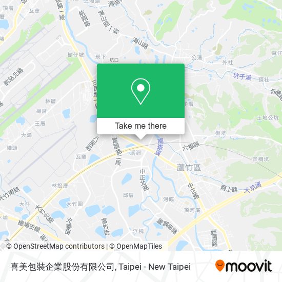 喜美包裝企業股份有限公司 map