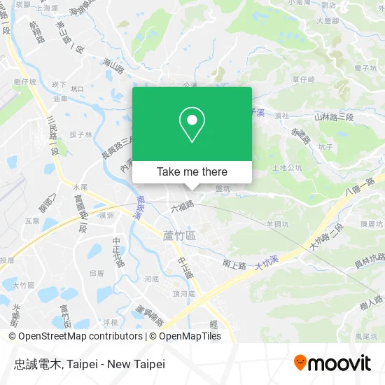 忠誠電木 map