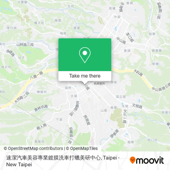 速潔汽車美容專業鍍膜洗車打蠟美研中心 map