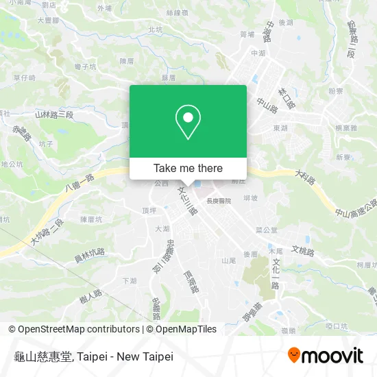 龜山慈惠堂地圖