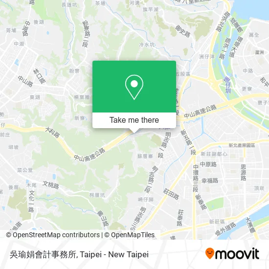 吳瑜娟會計事務所地圖
