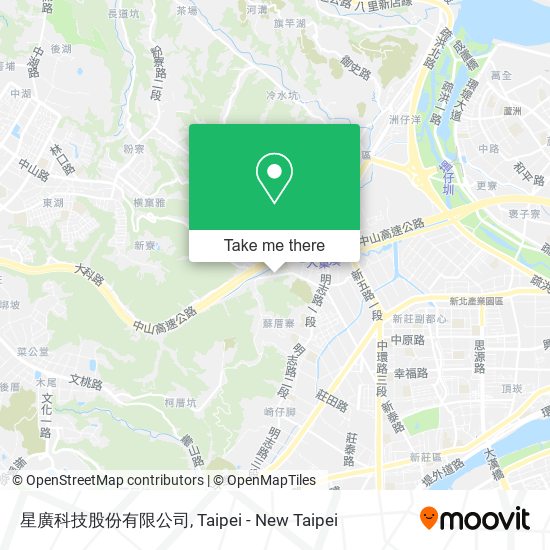 星廣科技股份有限公司 map