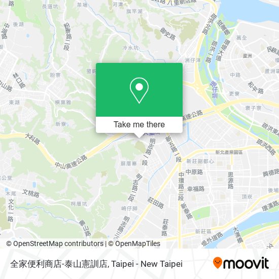 全家便利商店-泰山憲訓店 map