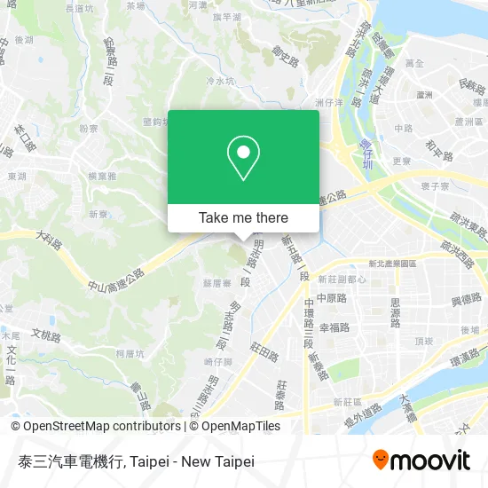 泰三汽車電機行地圖