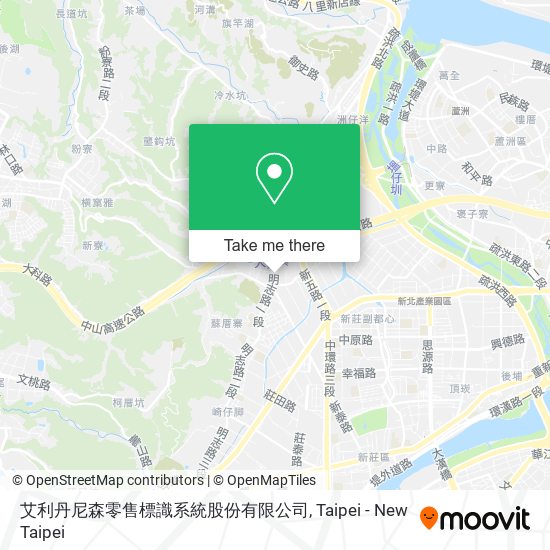 艾利丹尼森零售標識系統股份有限公司 map