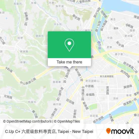 C.Up C+ 六星級飲料專賣店 map