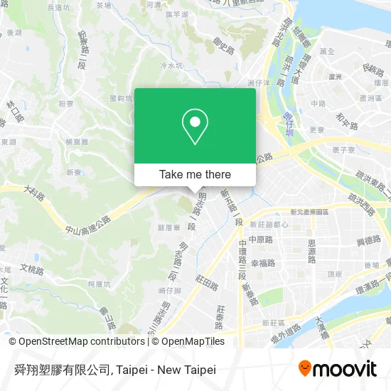 舜翔塑膠有限公司地圖