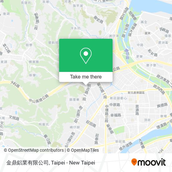 金鼎鋁業有限公司 map