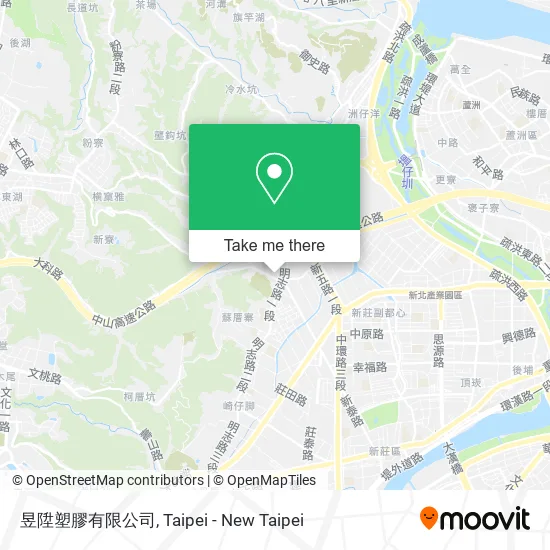 昱陞塑膠有限公司 map