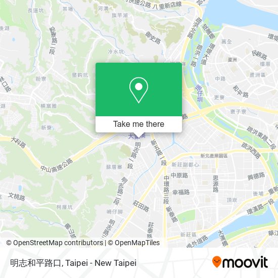 明志和平路口 map