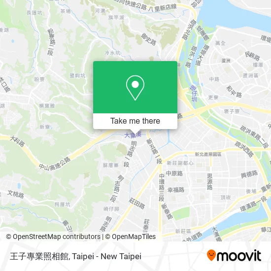 王子專業照相館地圖