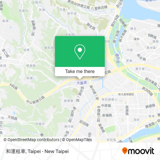 和運租車地圖