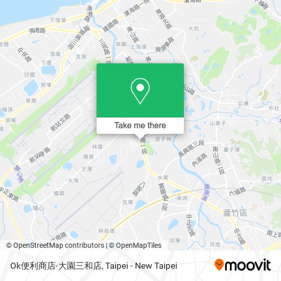 Ok便利商店-大園三和店 map