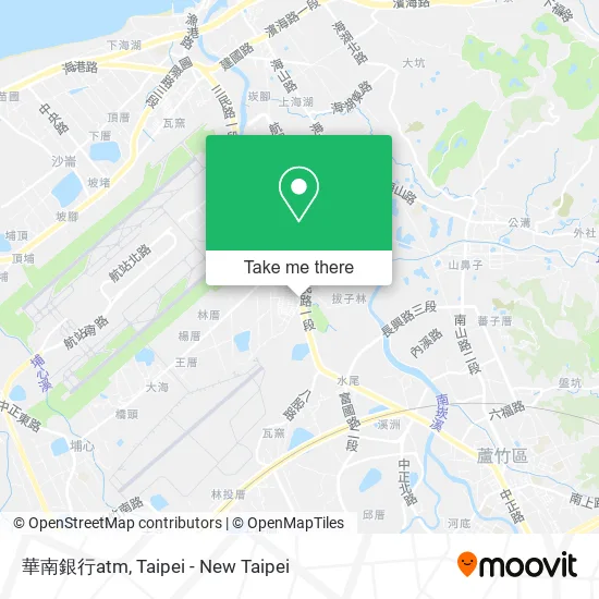 華南銀行atm map