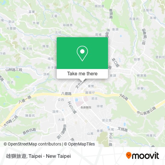 雄獅旅遊 map