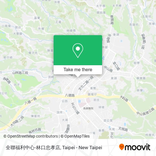 全聯福利中心-林口忠孝店 map
