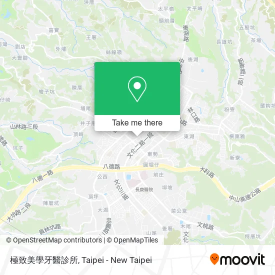 極致美學牙醫診所地圖