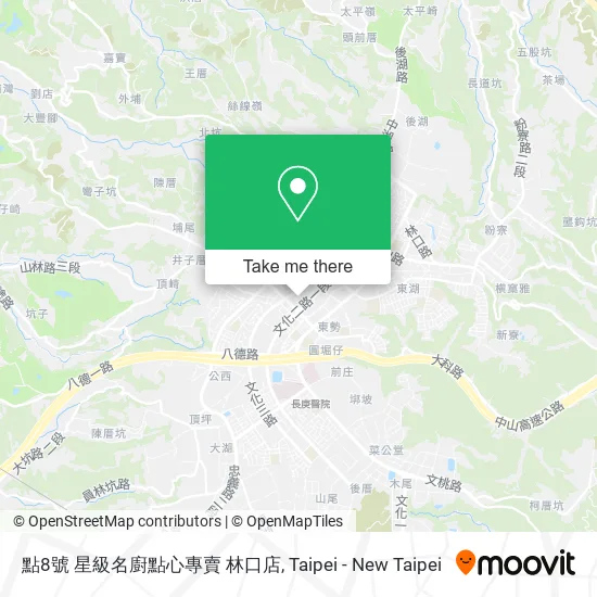 點8號 星級名廚點心專賣 林口店 map