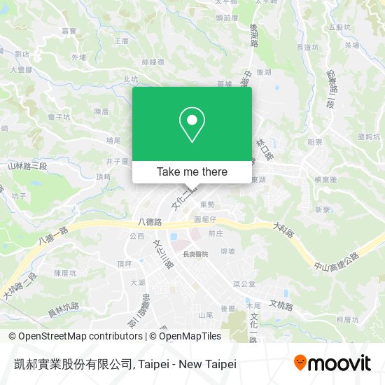 凱郝實業股份有限公司 map