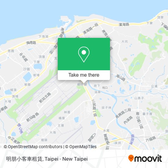 明朋小客車租賃 map