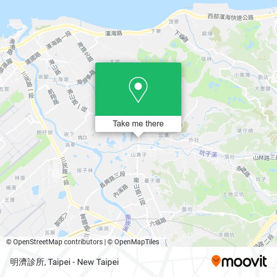 明濟診所 map