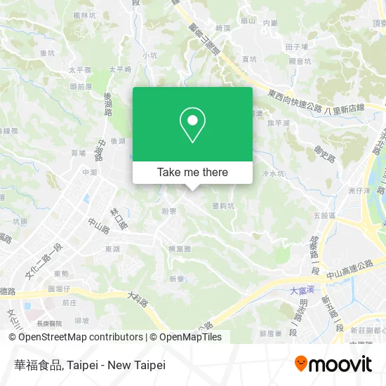 華福食品地圖