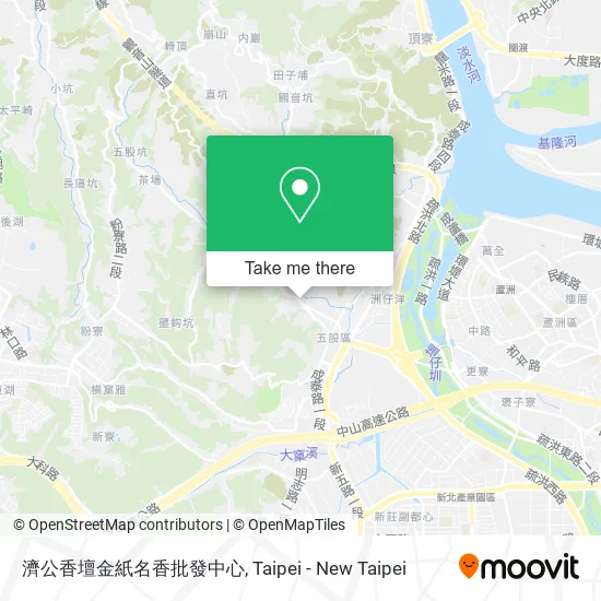 濟公香壇金紙名香批發中心地圖