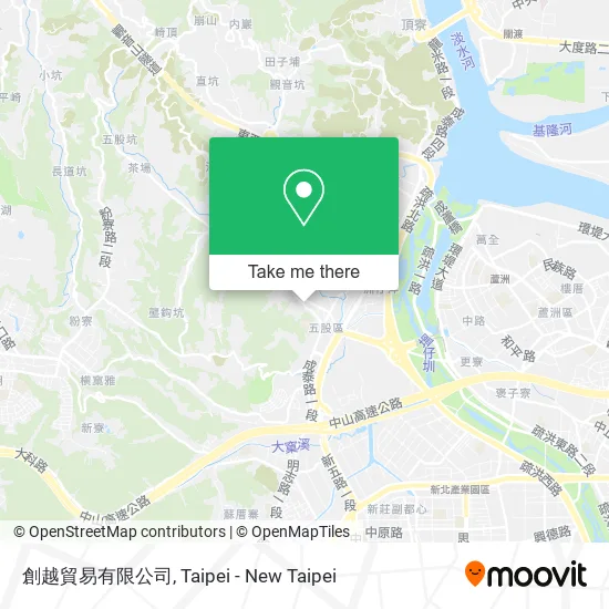 創越貿易有限公司 map