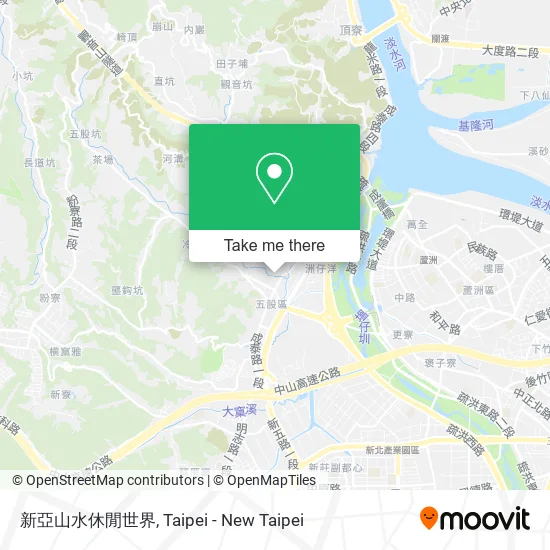 新亞山水休閒世界 map