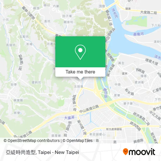 亞緹時尚造型 map