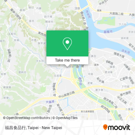 福昌食品行地圖