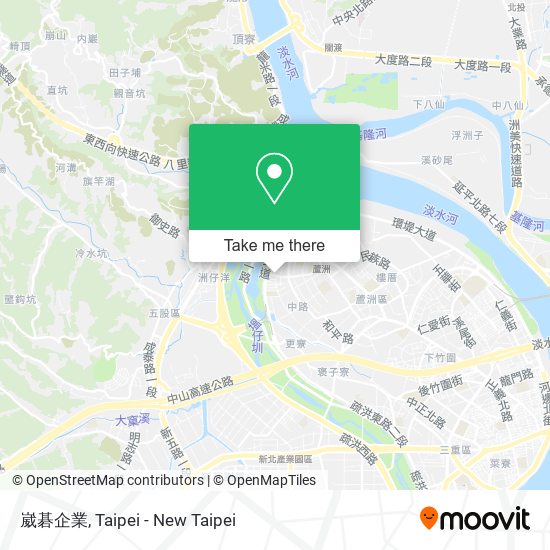崴碁企業 map