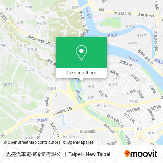 光盛汽車電機冷氣有限公司地圖
