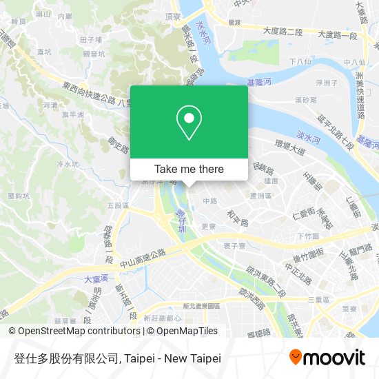 登仕多股份有限公司 map