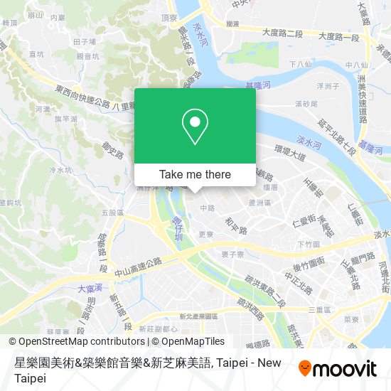 星樂園美術&築樂館音樂&新芝麻美語 map