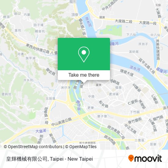 皇輝機械有限公司 map