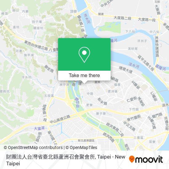 財團法人台灣省臺北縣蘆洲召會聚會所 map