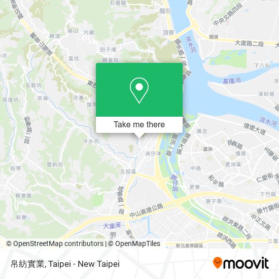 帛紡實業地圖