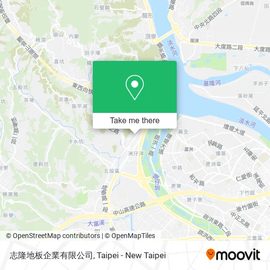 志隆地板企業有限公司 map