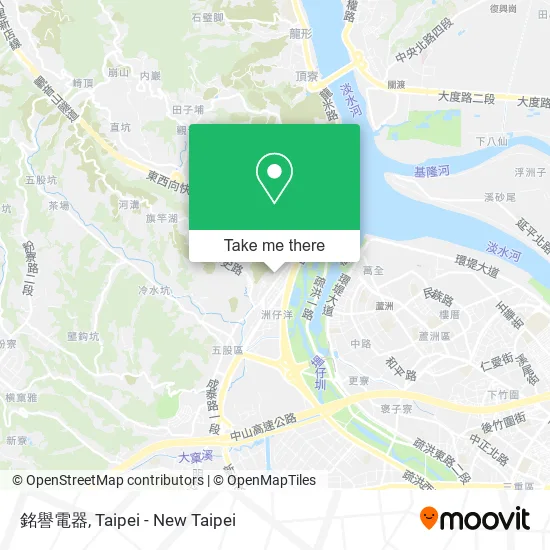 銘譽電器 map
