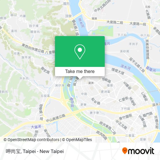 呷尚宝 map