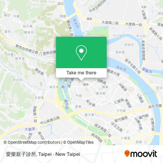 愛樂親子診所 map