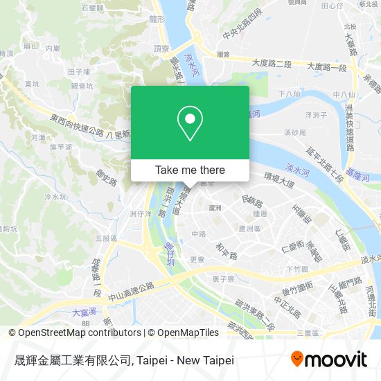 晟輝金屬工業有限公司 map