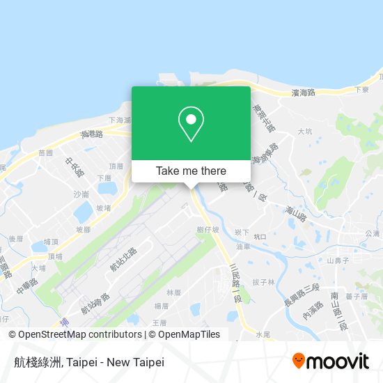 航棧綠洲 map