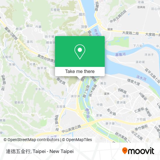 連德五金行 map