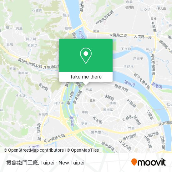 振鑫鐵門工廠 map
