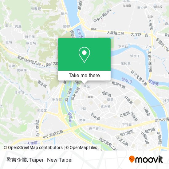 盈吉企業 map