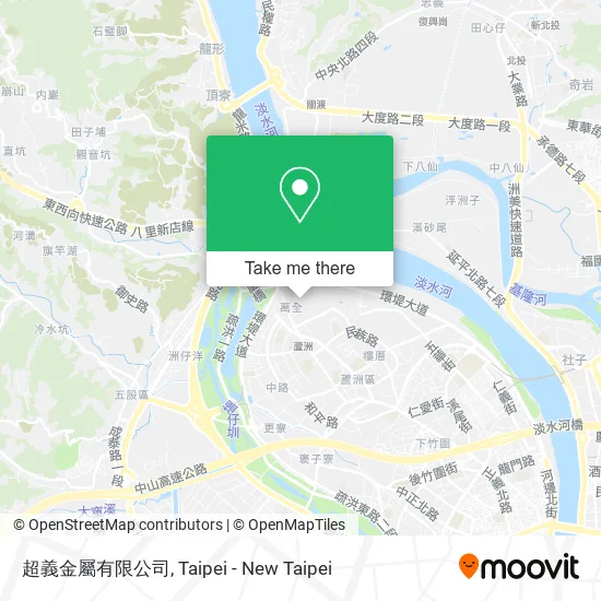 超義金屬有限公司 map